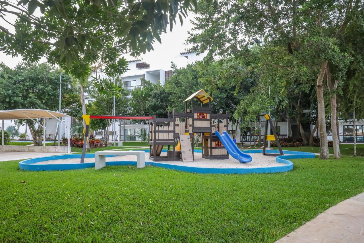 Departamento Lirios Residencial Para 5 Alberca Cancún Exteriér fotografie